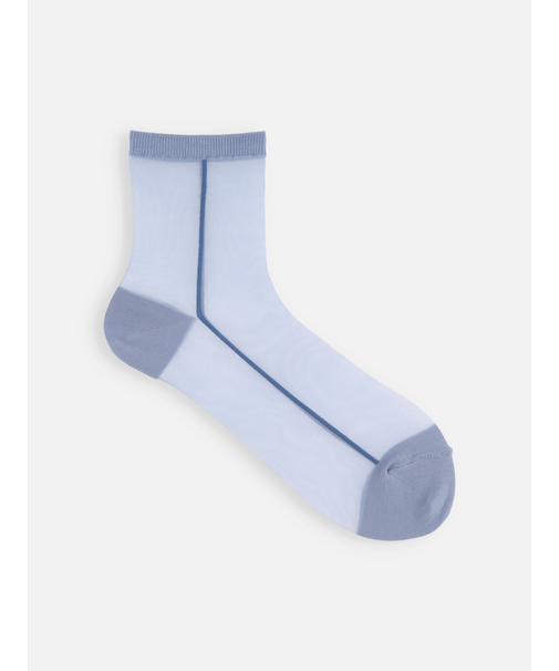 シアーサイドラインショートソックス