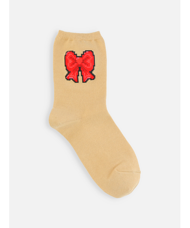 キッズ 綿ピクセルアートソックス 19～21cm