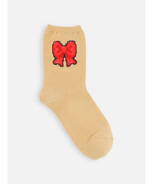 キッズ 綿ピクセルアートソックス 19～21cm