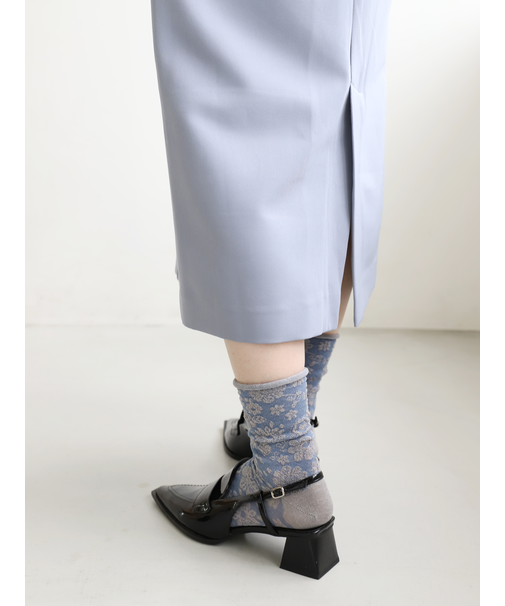 さらさらタッチフロートショートソックス