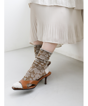 さらさらタッチフロートショートソックス