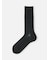 【Tabio MEN】連続シルケット加工/チェックレギュラー丈ソックス(27.0～29.0cm)