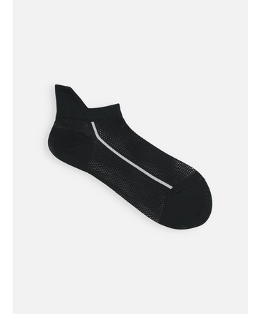 ドライ メッシュアキレスガードラインスニーカー用ソックス