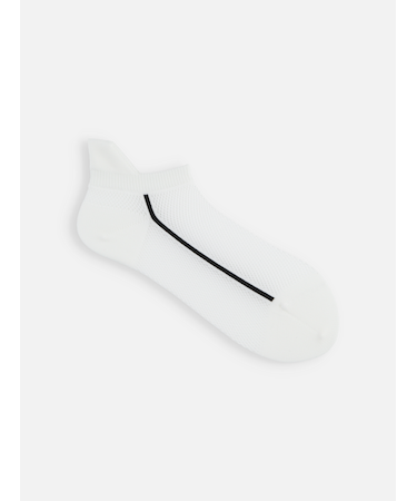 ドライ メッシュアキレスガードラインスニーカー用ソックス