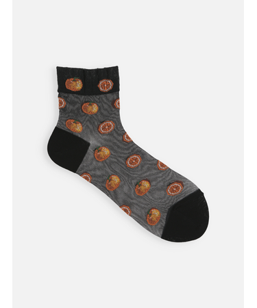 チュールJUICYオレンジショートソックス