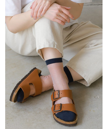 シアーマルチボーダーソックス