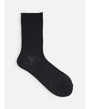 New麻ガーゼ調リブベタソックス