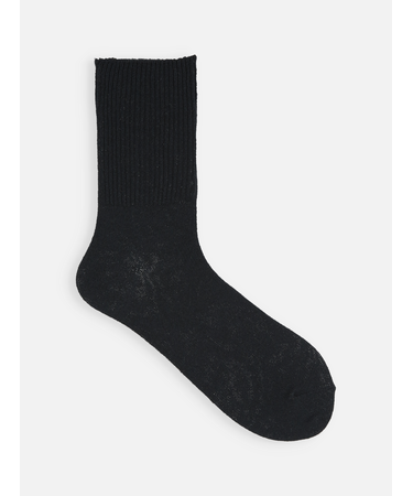 New麻ガーゼ調リブベタソックス