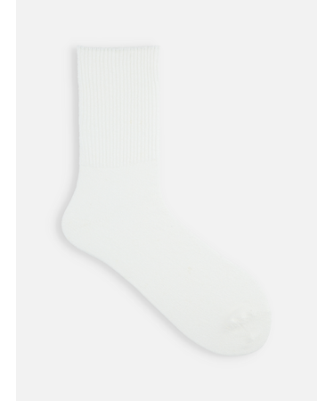 New麻ガーゼ調リブベタソックス