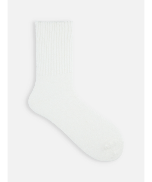 New麻ガーゼ調リブベタソックス