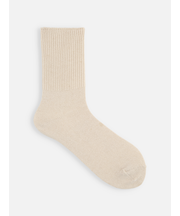 New麻ガーゼ調リブベタソックス