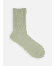 New麻ガーゼ調リブベタソックス