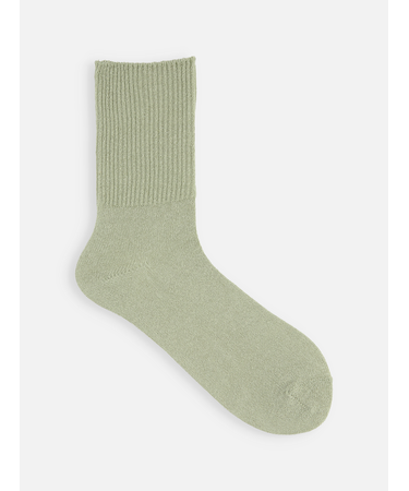 New麻ガーゼ調リブベタソックス