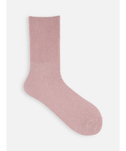 New麻ガーゼ調リブベタソックス