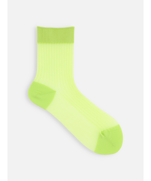 シアーリブショートソックス