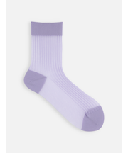 シアーリブショートソックス