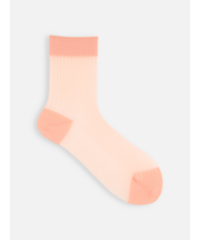 シアーリブショートソックス