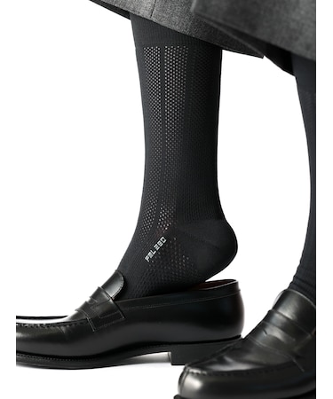 【Tabio MEN】軽い・涼しい・吸水・速乾 足裏までメッシュソックス