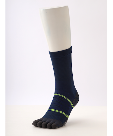 BASEBALL 五本指クルーソックス(27～29cm)