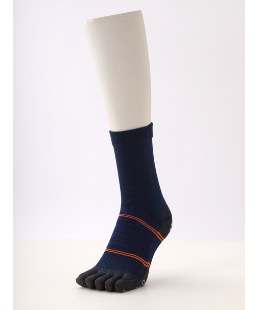 BASEBALL 五本指クルーソックス(23～25cm)