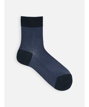 【Tabio MEN】ライトメッシュブロックショートソックス