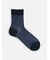【Tabio MEN】ライトメッシュブロックショートソックス