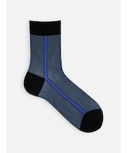 【Tabio MEN】ライトメッシュサイドラインショート丈ソックス