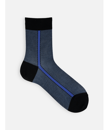 【Tabio MEN】ライトメッシュサイドラインショート丈ソックス