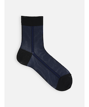 【Tabio MEN】ライトメッシュサイドラインショート丈ソックス