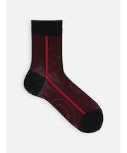 【Tabio MEN】ライトメッシュサイドラインショート丈ソックス