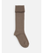 キッズ 折り返し配色ピコハイソックス 19～21cm