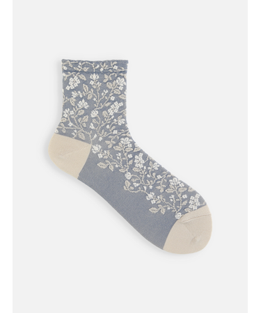 フロートプチフローラルショートソックス