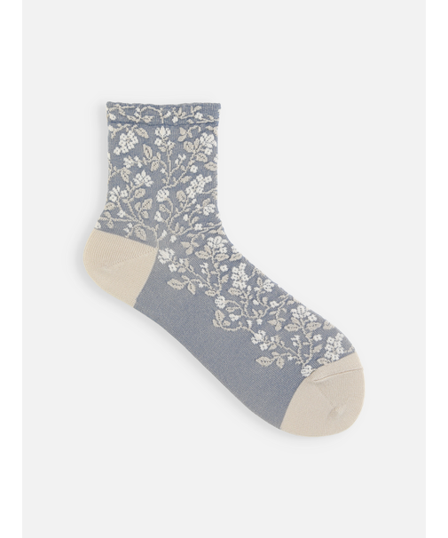 フロートプチフローラルショートソックス