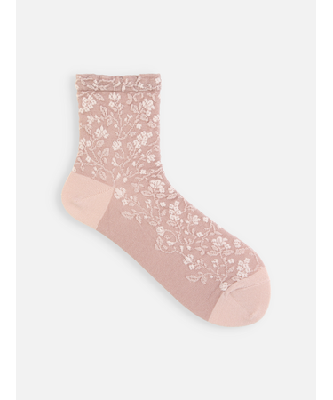 フロートプチフローラルショートソックス