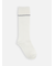 キッズ 折り返し配色ピコハイソックス 16～18?