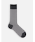 【Tabio MEN】スーピマJQヘリンボーンレギュラー丈ソックス（27.0～29.0cm）