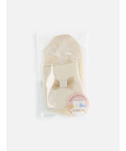 取り外し可能シースルーリボンショートソックス