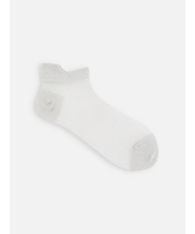 シャイニーラメメッシュアキレスガード付きスニーカー用ソックス