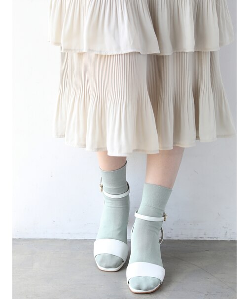 【冷感】無地ショートソックス