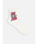 【青山哲士×靴下屋UPDATE】頭の中ver.LOVEビーム プリントソックス