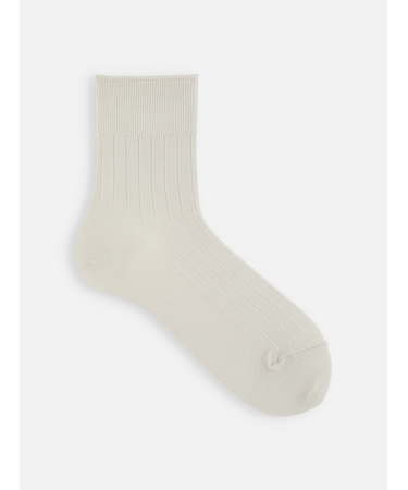 【Tabio MEN】9×2太リブショート丈ソックス