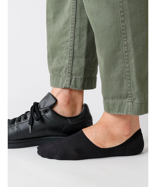 【Tabio MEN】GOODFOOT/COOLMESH脱げにくいカバーソックス(Lサイズ)