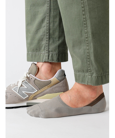 【Tabio MEN】GOODFOOT/COOLMESH脱げにくいカバーソックス(Lサイズ)