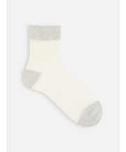 【Tabio MEN】ラミー混3面切り替えメッシュショートソックス