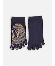 【整脚Labo】天照石五本指ツボ押しショートソックス