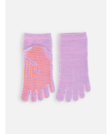 【整脚Labo】天照石五本指ツボ押しショートソックス