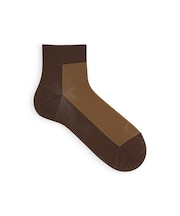 【Tabio MEN】つま先までメッシュバイカラーショートソックス