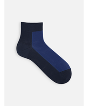 【Tabio MEN】つま先までメッシュバイカラーショート丈ソックス