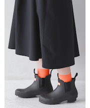 撥水ベタショートソックス