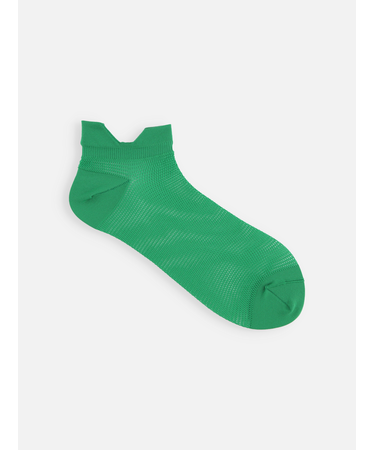 【吸水・速乾】ドライダブルガードメッシュスニーカー丈ソックス